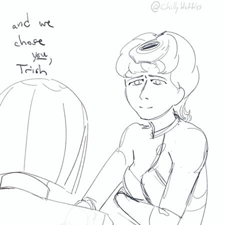 Stills from an animatic by Jord of a scene from Chapter 2!